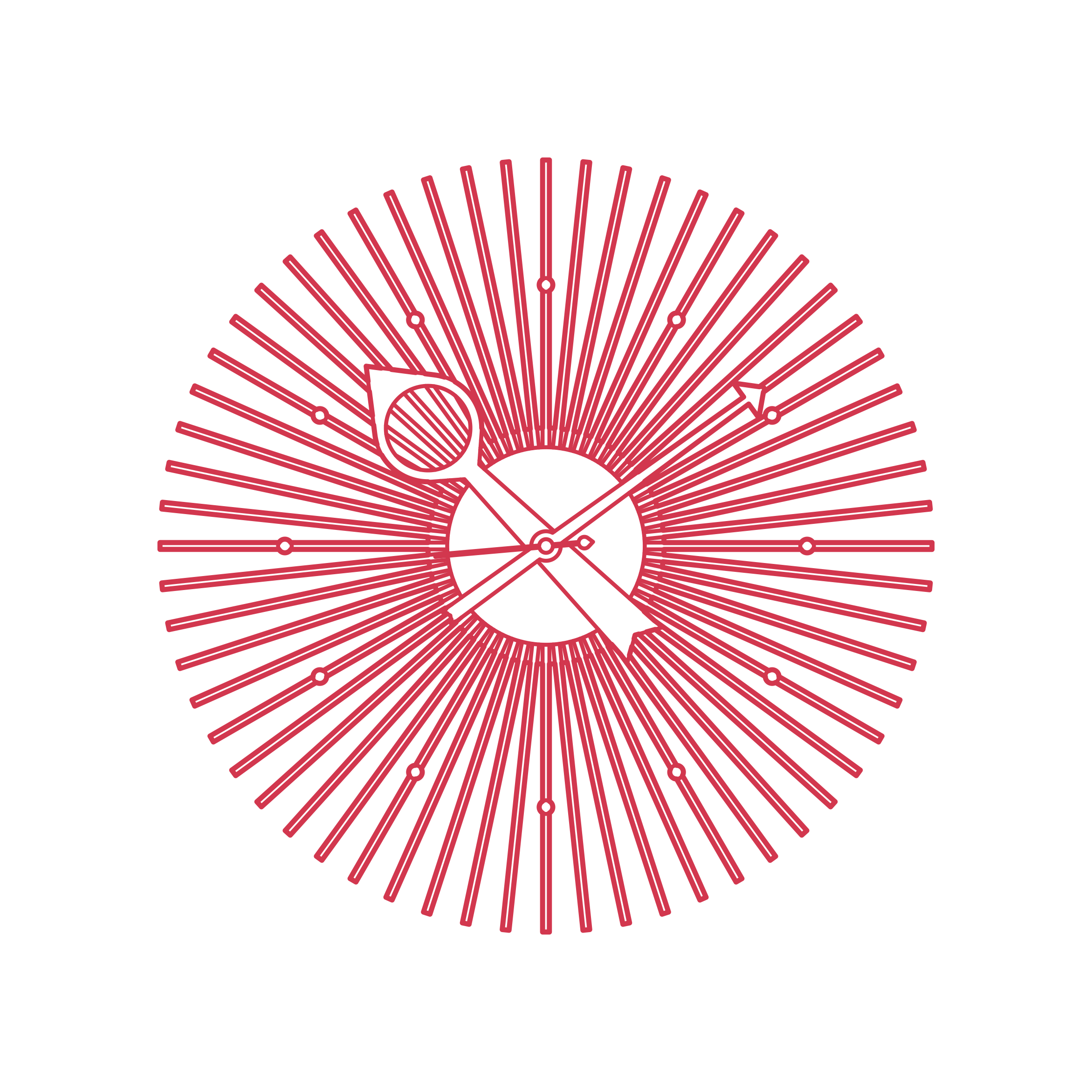 Objects Wall Clocks Nelson Popsicle Clock Outline Drawing Svg Vector Free Vectors